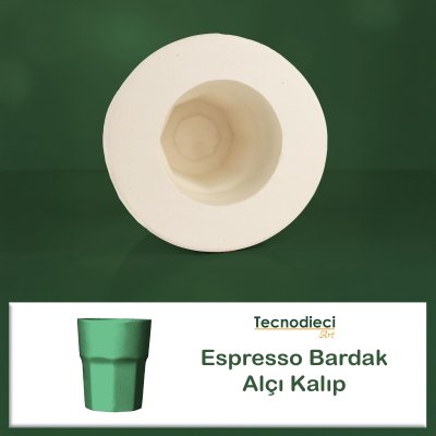 Espresso Bardak - Alçı Kalıp