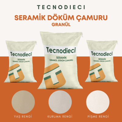 Seramik Döküm Çamuru Granül(1050C)