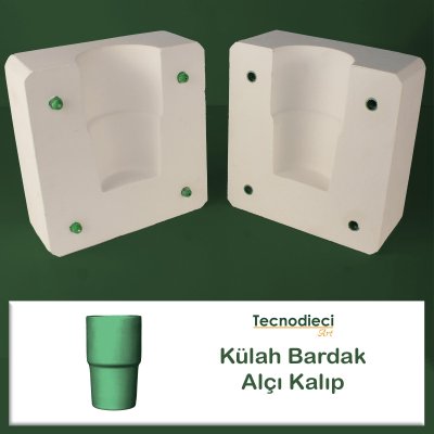 Külah Bardak - Alçı Kalıp