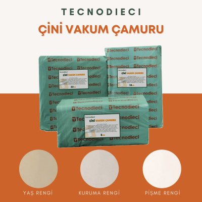 Çini Çamuru Vakum