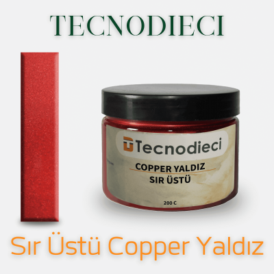 Sır Üstü Copper Yaldız Dekor
