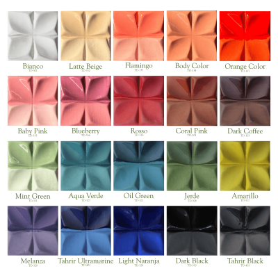 Sır Altı Çini &Seramik Boyası Set (20'li)