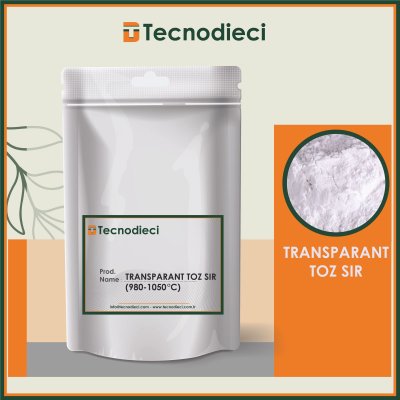 Transparan Seramik Toz Sır 1020-1060 C