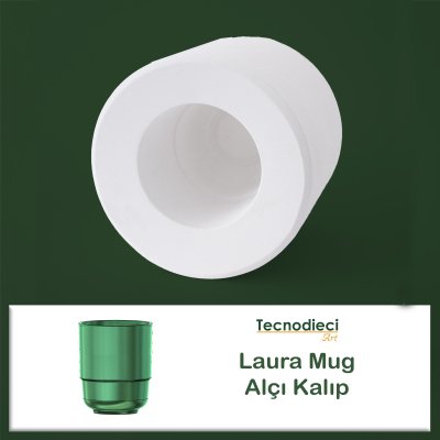 Laura Mug - Alçı Kalıp