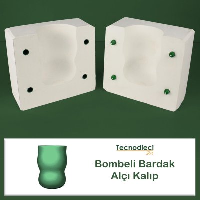 Bombeli Bardak - Alçı Kalıp